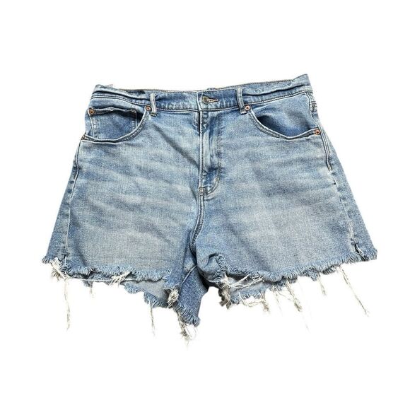 AMERICAN EAGLE Highest Rise Boyfriend Shorts Size 12 - Picture 2 of 6
